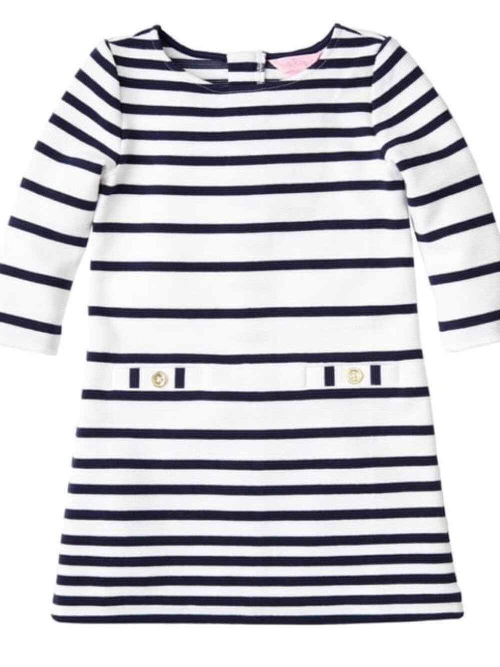 Lilly Pulitzer Charlene Navy Stripe Shift Dress